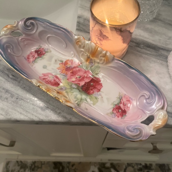 Vintage beautiful 1940s dish 12 long by five wide - Picture 7 of 13